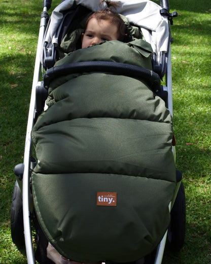 The All Seasons Pram Liner - Forest Green